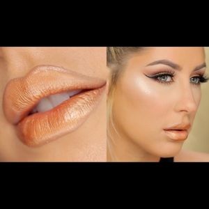 Kylie metal matte liquid lipstick in Lord